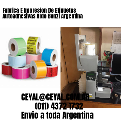 Fabrica E Impresion De Etiquetas Autoadhesivas Aldo Bonzi Argentina
