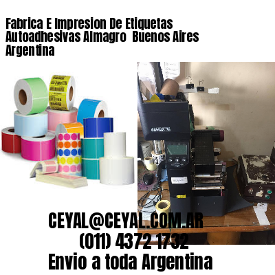 Fabrica E Impresion De Etiquetas Autoadhesivas Almagro  Buenos Aires Argentina