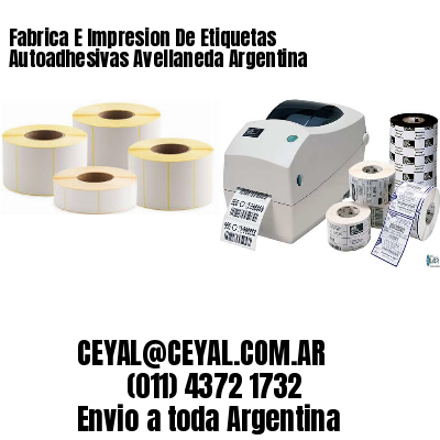 Fabrica E Impresion De Etiquetas Autoadhesivas Avellaneda Argentina
