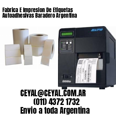 Fabrica E Impresion De Etiquetas Autoadhesivas Baradero Argentina