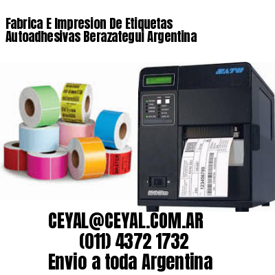 Fabrica E Impresion De Etiquetas Autoadhesivas Berazategui Argentina