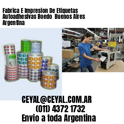Fabrica E Impresion De Etiquetas Autoadhesivas Boedo  Buenos Aires Argentina