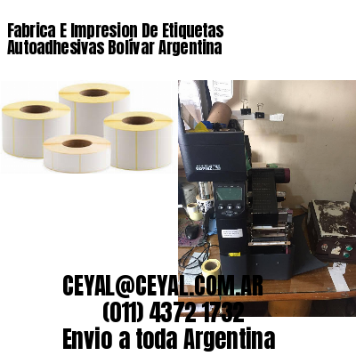 Fabrica E Impresion De Etiquetas Autoadhesivas Bolívar Argentina