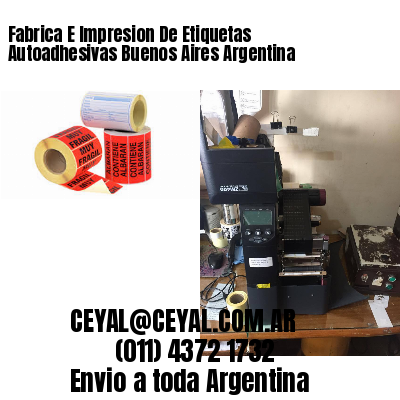 Fabrica E Impresion De Etiquetas Autoadhesivas Buenos Aires Argentina