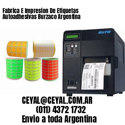 Fabrica E Impresion De Etiquetas Autoadhesivas Burzaco Argentina
