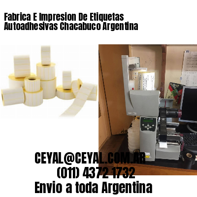 Fabrica E Impresion De Etiquetas Autoadhesivas Chacabuco Argentina