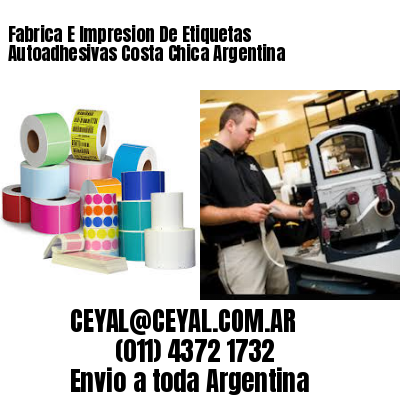 Fabrica E Impresion De Etiquetas Autoadhesivas Costa Chica Argentina