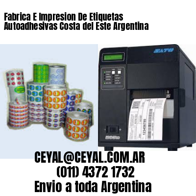 Fabrica E Impresion De Etiquetas Autoadhesivas Costa del Este Argentina