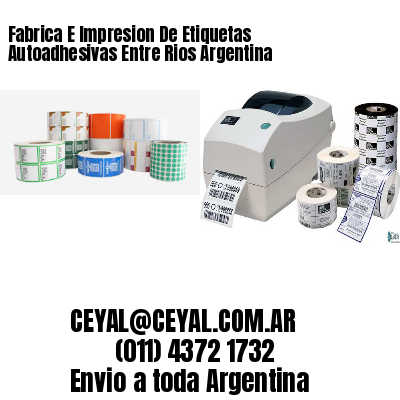 Fabrica E Impresion De Etiquetas Autoadhesivas Entre Rios Argentina