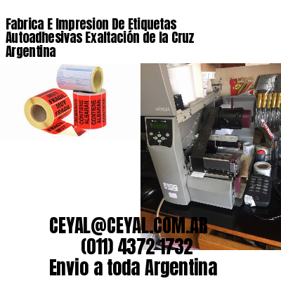 Fabrica E Impresion De Etiquetas Autoadhesivas Exaltación de la Cruz Argentina