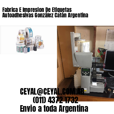 Fabrica E Impresion De Etiquetas Autoadhesivas González Catán Argentina
