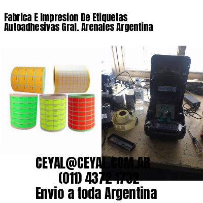 Fabrica E Impresion De Etiquetas Autoadhesivas Gral. Arenales Argentina