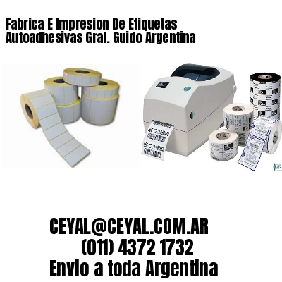 Fabrica E Impresion De Etiquetas Autoadhesivas Gral. Guido Argentina