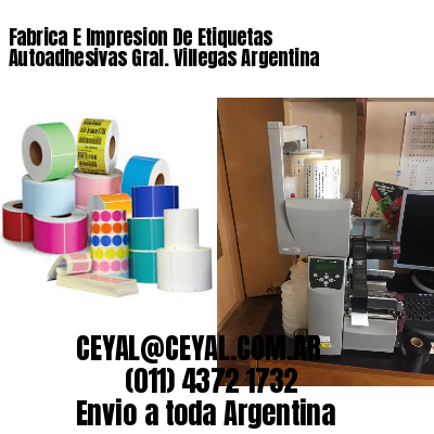 Fabrica E Impresion De Etiquetas Autoadhesivas Gral. Villegas Argentina