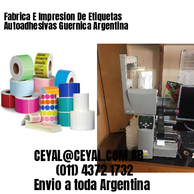 Fabrica E Impresion De Etiquetas Autoadhesivas Guernica Argentina