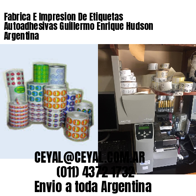 Fabrica E Impresion De Etiquetas Autoadhesivas Guillermo Enrique Hudson Argentina