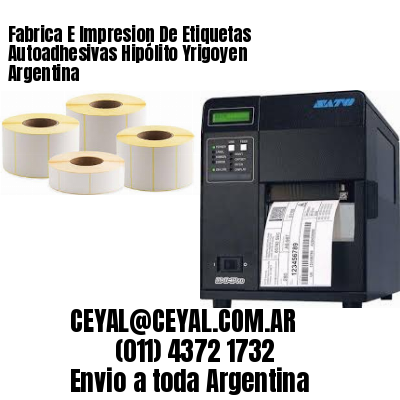 Fabrica E Impresion De Etiquetas Autoadhesivas Hipólito Yrigoyen Argentina