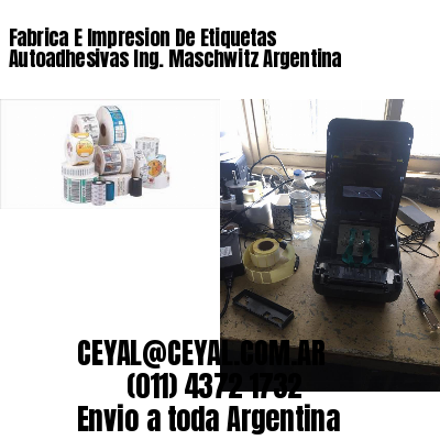 Fabrica E Impresion De Etiquetas Autoadhesivas Ing. Maschwitz Argentina