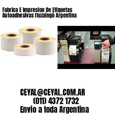 Fabrica E Impresion De Etiquetas Autoadhesivas Ituzaingó Argentina