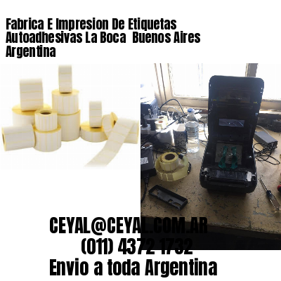 Fabrica E Impresion De Etiquetas Autoadhesivas La Boca  Buenos Aires Argentina