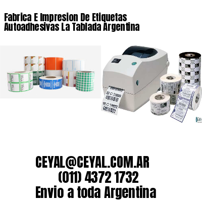 Fabrica E Impresion De Etiquetas Autoadhesivas La Tablada Argentina