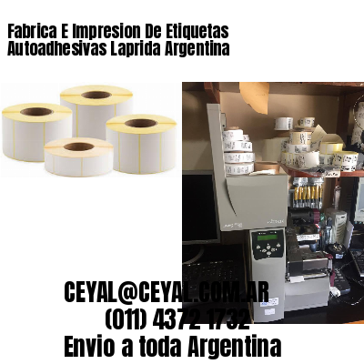 Fabrica E Impresion De Etiquetas Autoadhesivas Laprida Argentina