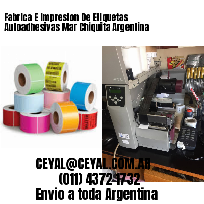 Fabrica E Impresion De Etiquetas Autoadhesivas Mar Chiquita Argentina