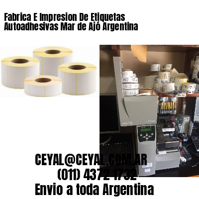 Fabrica E Impresion De Etiquetas Autoadhesivas Mar de Ajó Argentina