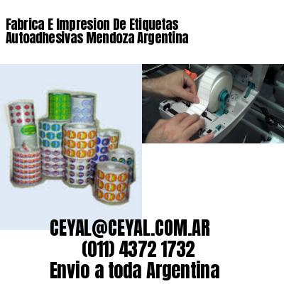 Fabrica E Impresion De Etiquetas Autoadhesivas Mendoza Argentina