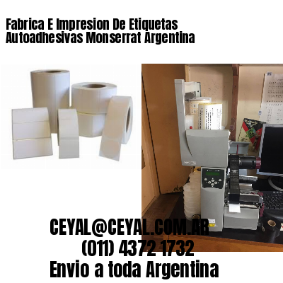 Fabrica E Impresion De Etiquetas Autoadhesivas Monserrat Argentina