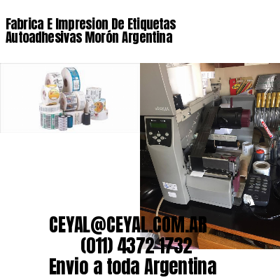 Fabrica E Impresion De Etiquetas Autoadhesivas Morón Argentina