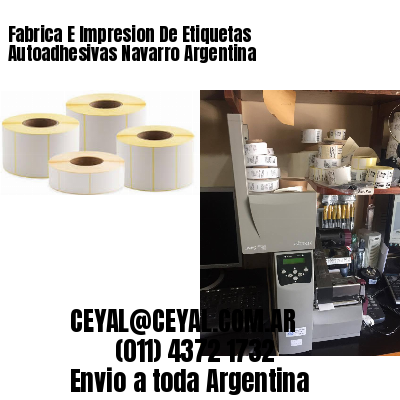 Fabrica E Impresion De Etiquetas Autoadhesivas Navarro Argentina