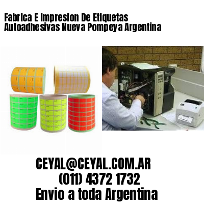 Fabrica E Impresion De Etiquetas Autoadhesivas Nueva Pompeya Argentina