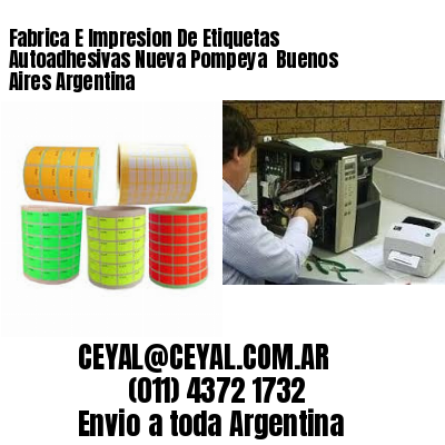 Fabrica E Impresion De Etiquetas Autoadhesivas Nueva Pompeya  Buenos Aires Argentina