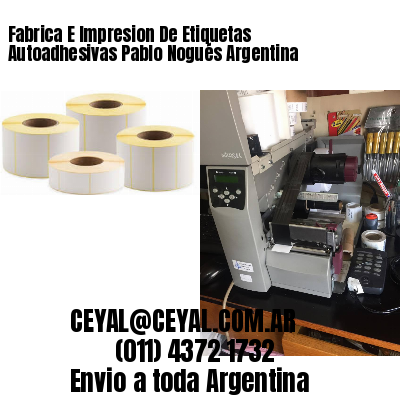 Fabrica E Impresion De Etiquetas Autoadhesivas Pablo Nogués Argentina