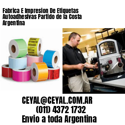 Fabrica E Impresion De Etiquetas Autoadhesivas Partido de la Costa Argentina