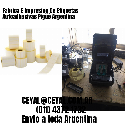 Fabrica E Impresion De Etiquetas Autoadhesivas Pigüé Argentina
