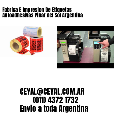Fabrica E Impresion De Etiquetas Autoadhesivas Pinar del Sol Argentina