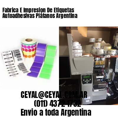 Fabrica E Impresion De Etiquetas Autoadhesivas Plátanos Argentina