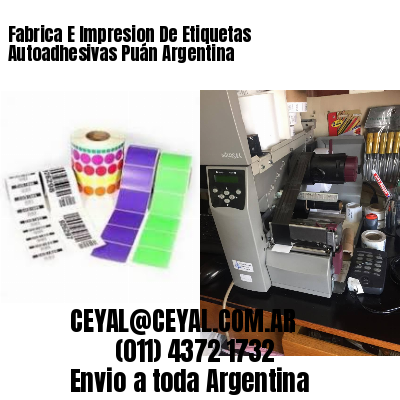 Fabrica E Impresion De Etiquetas Autoadhesivas Puán Argentina