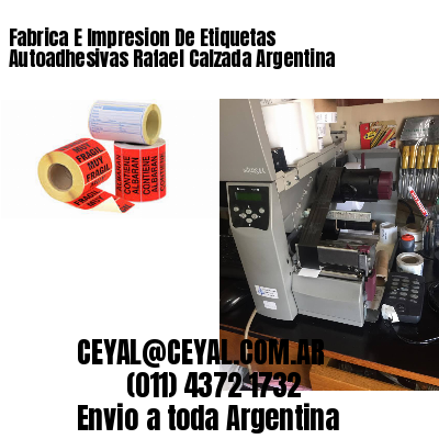 Fabrica E Impresion De Etiquetas Autoadhesivas Rafael Calzada Argentina