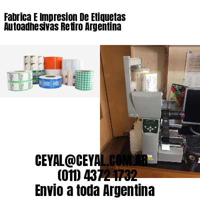 Fabrica E Impresion De Etiquetas Autoadhesivas Retiro Argentina