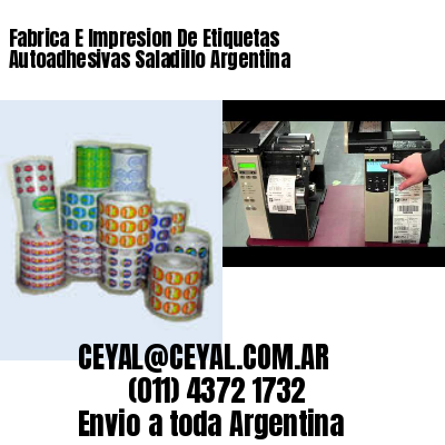 Fabrica E Impresion De Etiquetas Autoadhesivas Saladillo Argentina