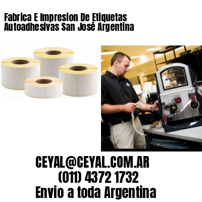 Fabrica E Impresion De Etiquetas Autoadhesivas San José Argentina