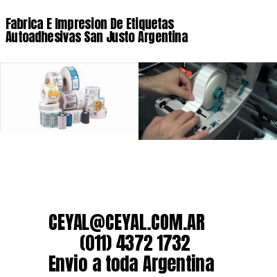 Fabrica E Impresion De Etiquetas Autoadhesivas San Justo Argentina