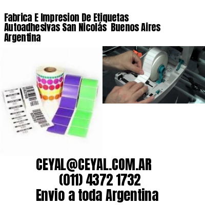 Fabrica E Impresion De Etiquetas Autoadhesivas San Nicolás  Buenos Aires Argentina
