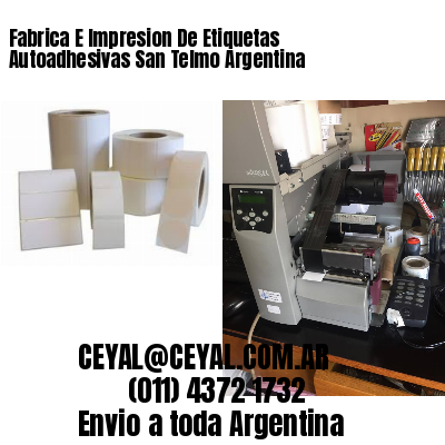 Fabrica E Impresion De Etiquetas Autoadhesivas San Telmo Argentina