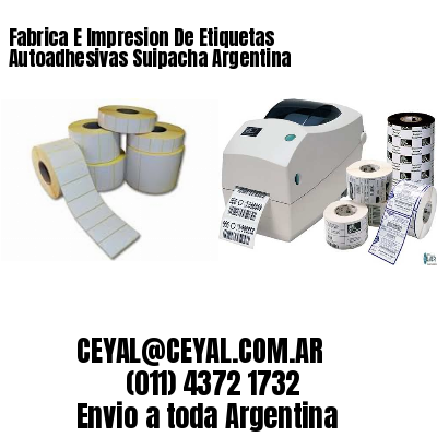 Fabrica E Impresion De Etiquetas Autoadhesivas Suipacha Argentina