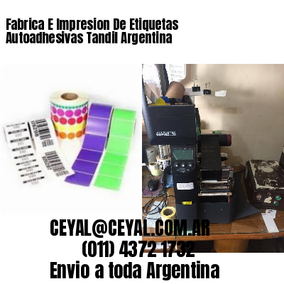 Fabrica E Impresion De Etiquetas Autoadhesivas Tandil Argentina