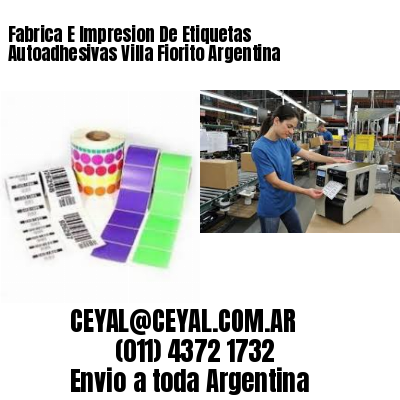 Fabrica E Impresion De Etiquetas Autoadhesivas Villa Fiorito Argentina